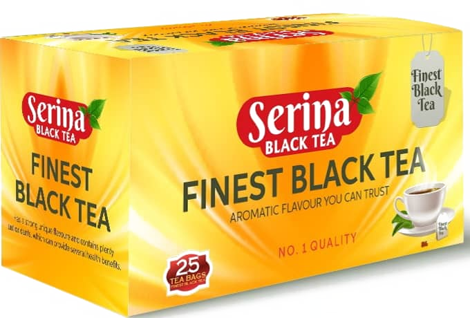 Serina Finest Black Tea Box